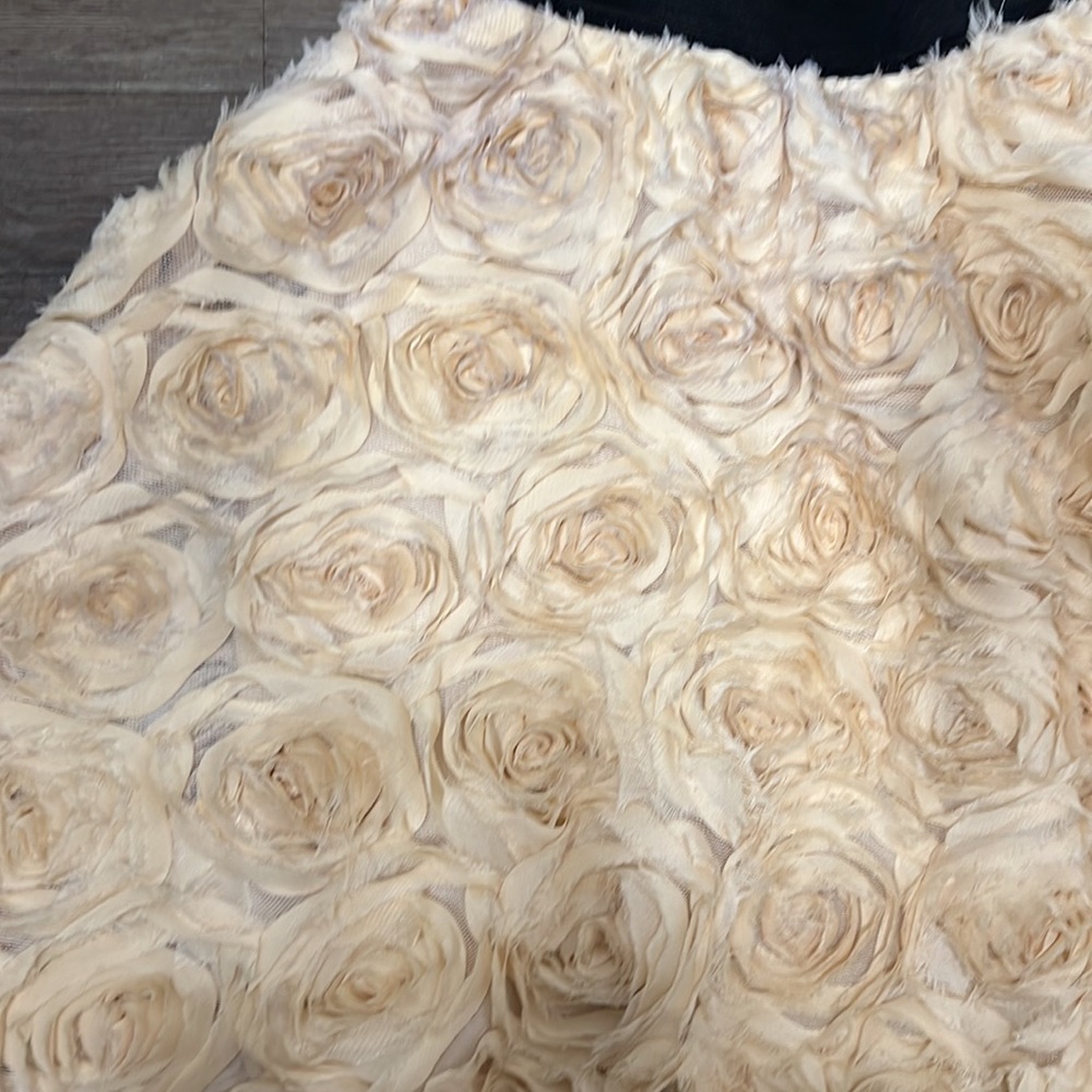 Free People Ivory Rosette Mini Skirt - GUC - Picture 7 of 10